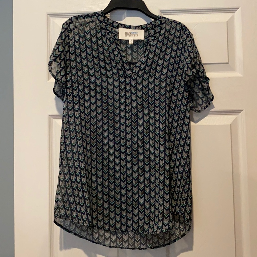 Alice Blue blouse